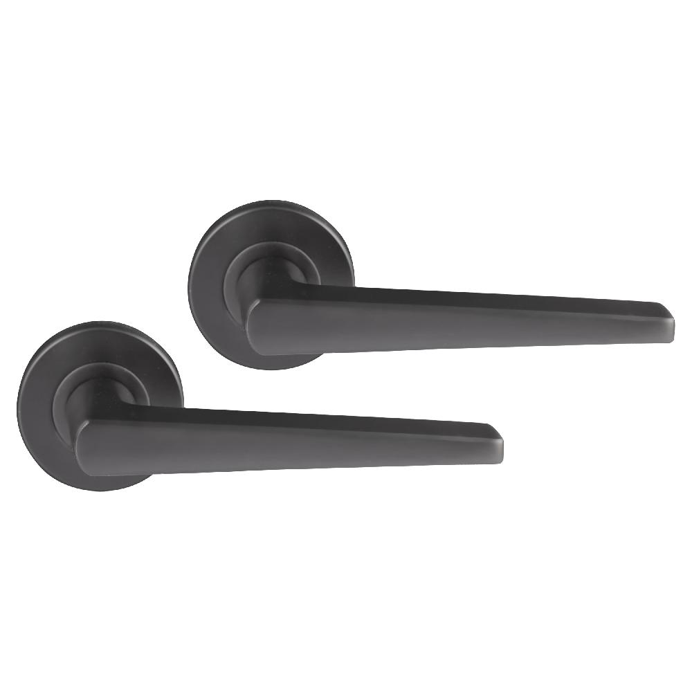 differnz Differnz Rotterdam deurkruk – rond rozet – blind – gun metal