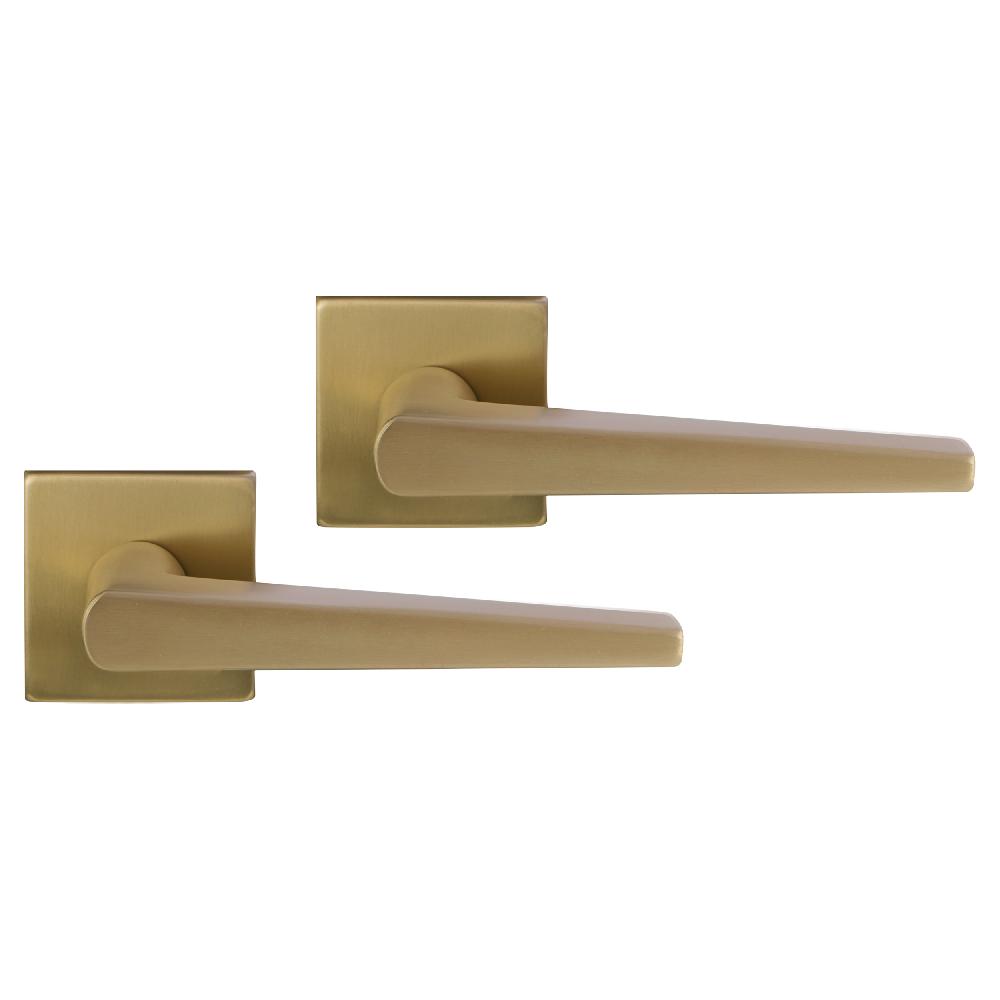 differnz Differnz Rotterdam deurkruk – vierkant rozet – blind – goud