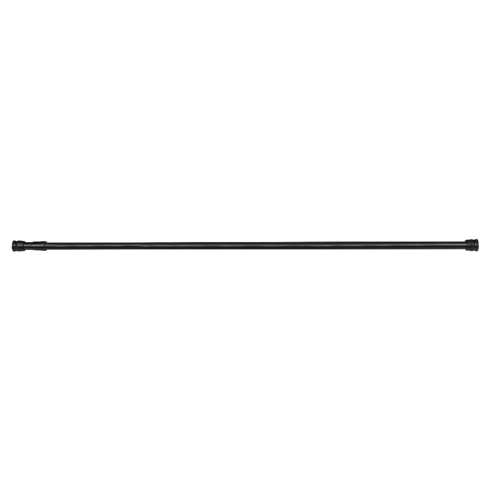 differnz Differnz Round douchestang – 125-220 cm – zwart
