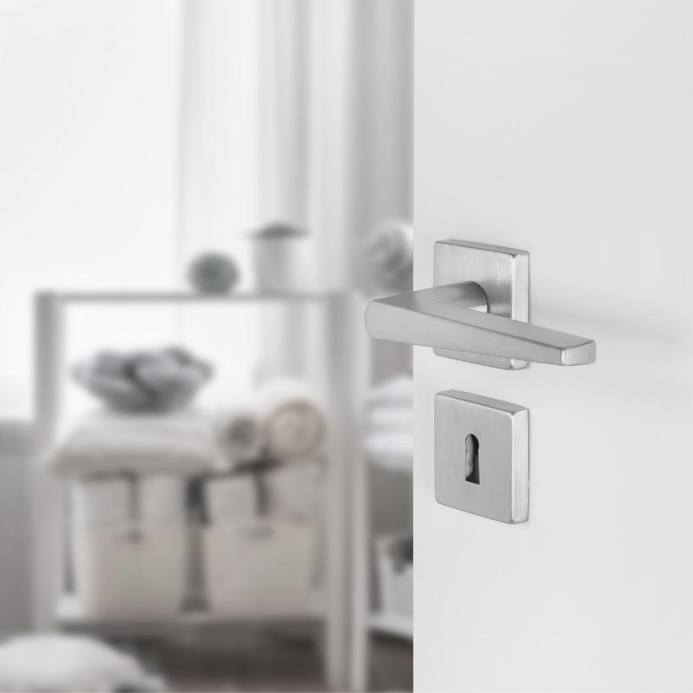 Differnz Differnz Rozet – Vierkant – Sleutel – Mat Chroom