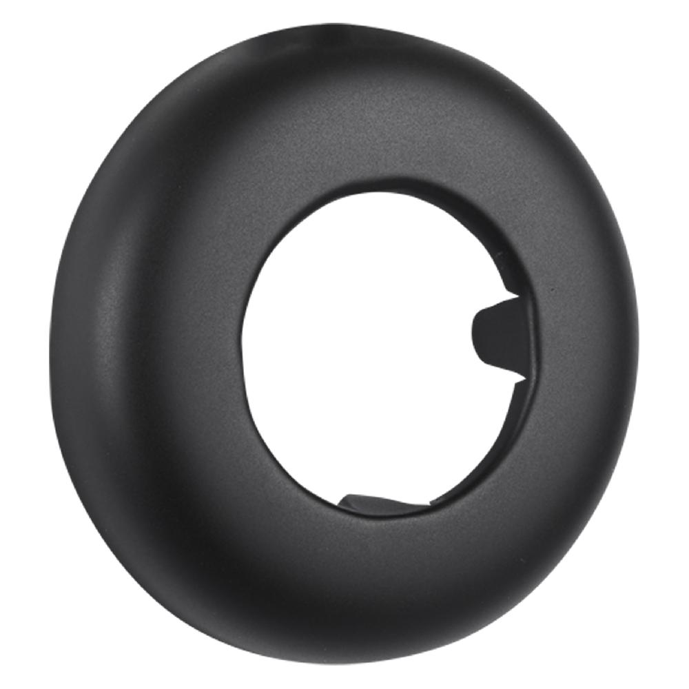 differnz Differnz rozet – vloerbuis – 32 x 65 x 10 mm – mat zwart