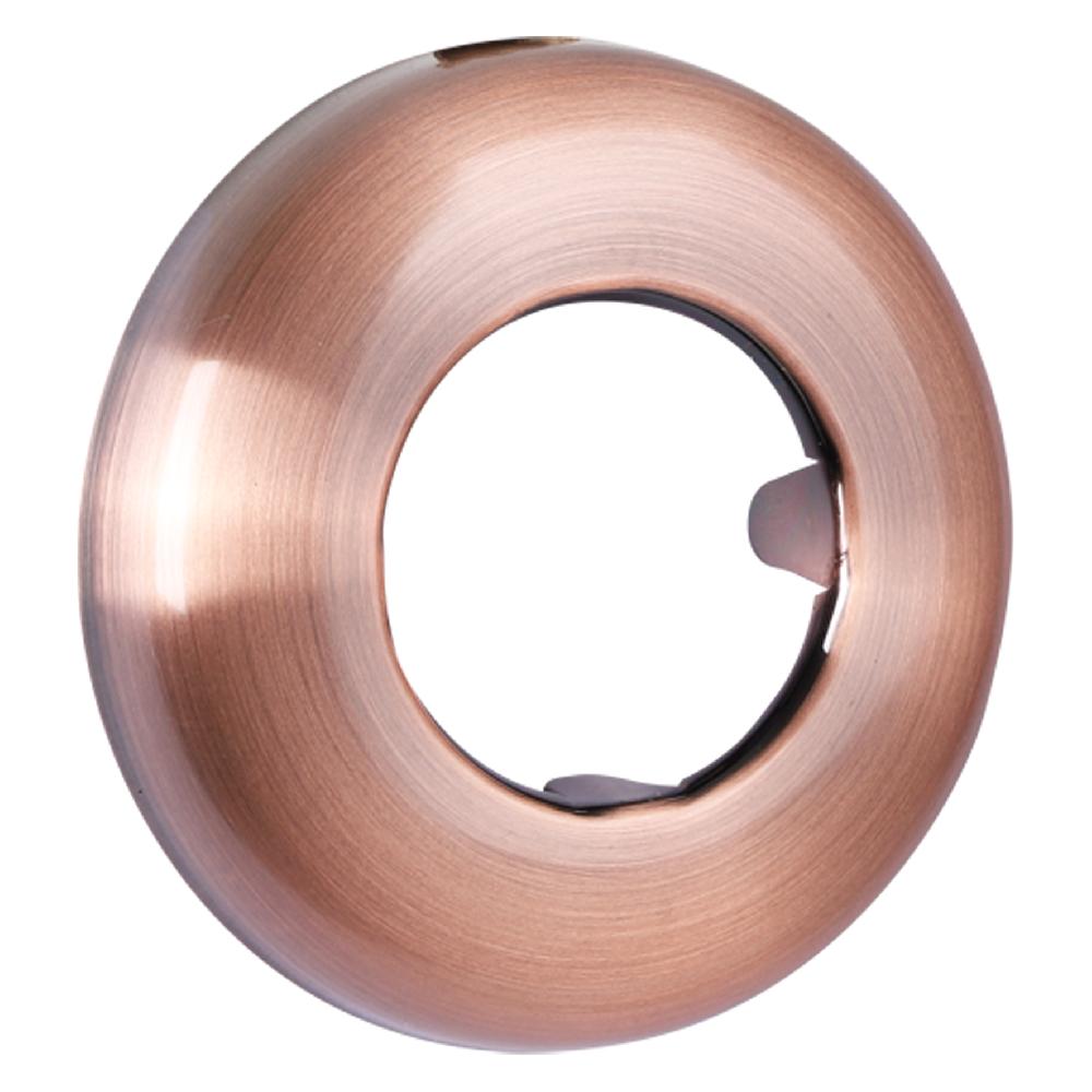 differnz Differnz rozet – vloerbuis – 32 x 65 x 10 mm – rood koper