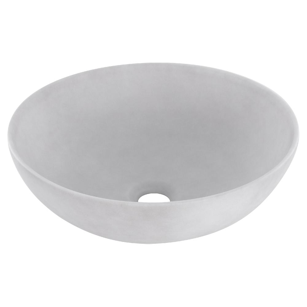 differnz Differnz Slim waskom – Ø 29 cm – keramiek – betonlook – licht grijs