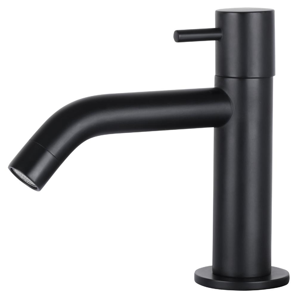 Differnz Differnz Solid Fonteinset – Solid Surface – Kraan Gebogen Mat Zwart