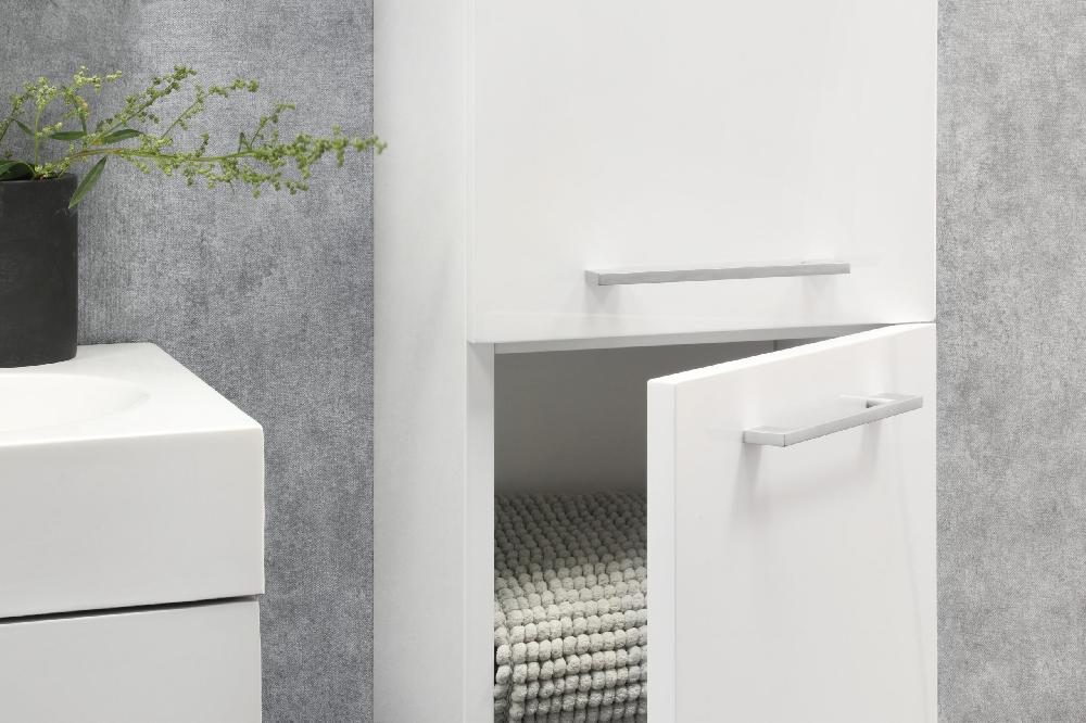 Differnz Differnz Somero Hoge Kast – Links/rechts – Hoogglans Wit