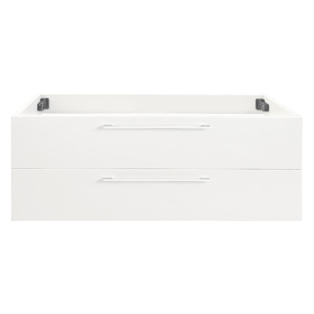 differnz Differnz Somero onderkast – 2 lades – 100 cm – hoogglans wit