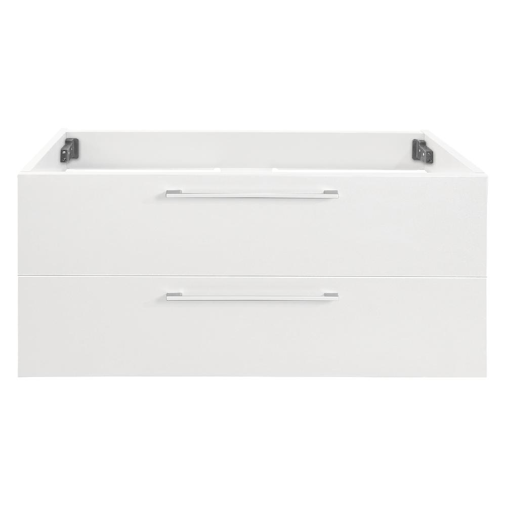 differnz Differnz Somero onderkast – 2 lades – 80 cm – hoogglans wit
