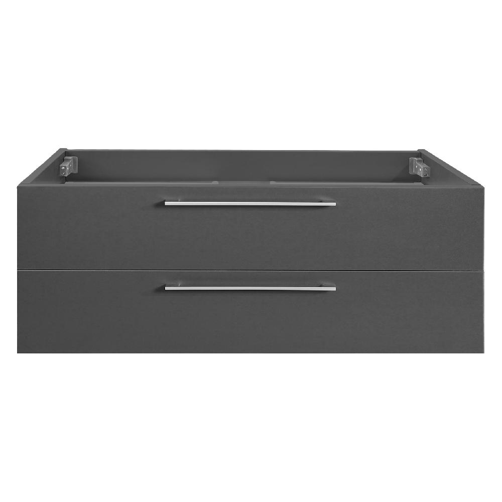 differnz Differnz Somero onderkast – 2 lades FSC® – 100 cm – FSC® – antraciet