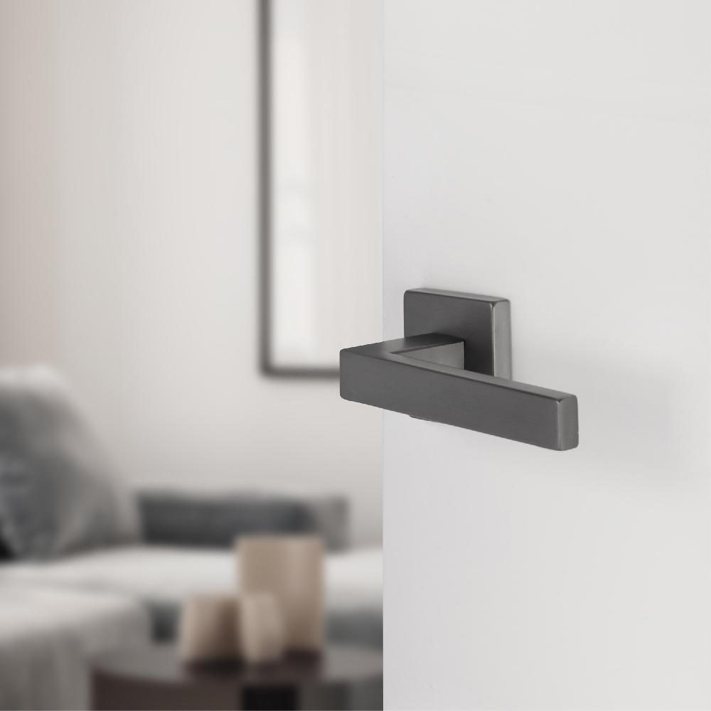 Differnz Differnz Tilburg Deurkruk – Vierkant Rozet – Blind – Gun Metal