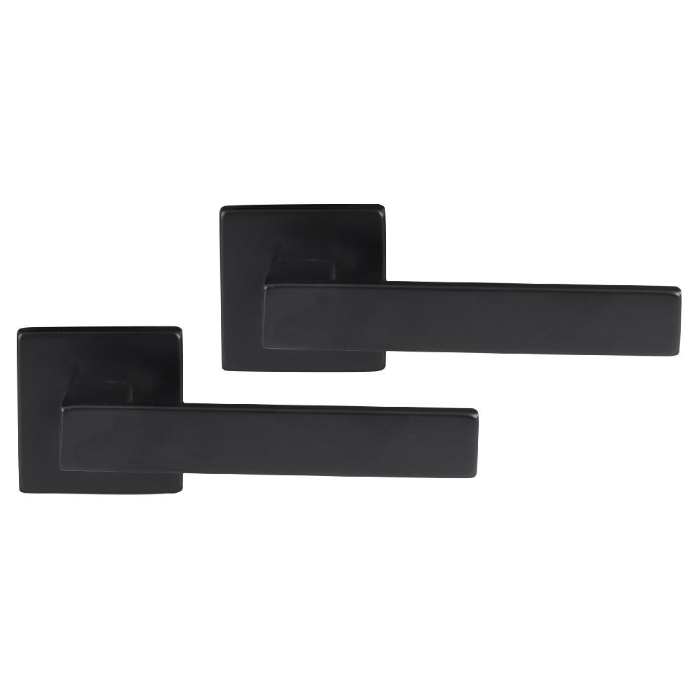 differnz Differnz Tilburg deurkruk – vierkant rozet – blind – zwart differnz Differnz Tilburg deurkruk – vierkant rozet – blind – zwart