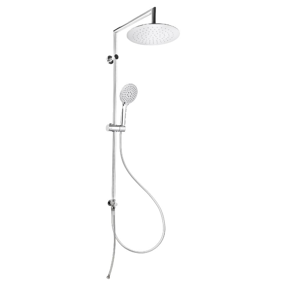 differnz Differnz Topline doucheset – met grote stortdouche en losse handdouche – ABS – 20 x 20 x 105 cm – chroom