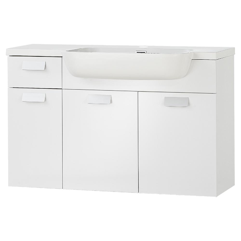 differnz Fabulous onderkast – met wastafel – 100 cm – wit differnz Fabulous onderkast – met wastafel – 100 cm – wit