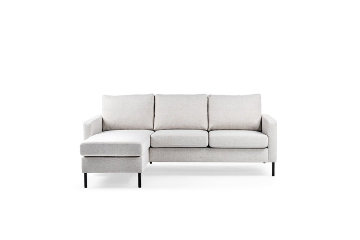 Dimehouse 3-zits Hoekbank Flavie Stof Beige Links En Rechts