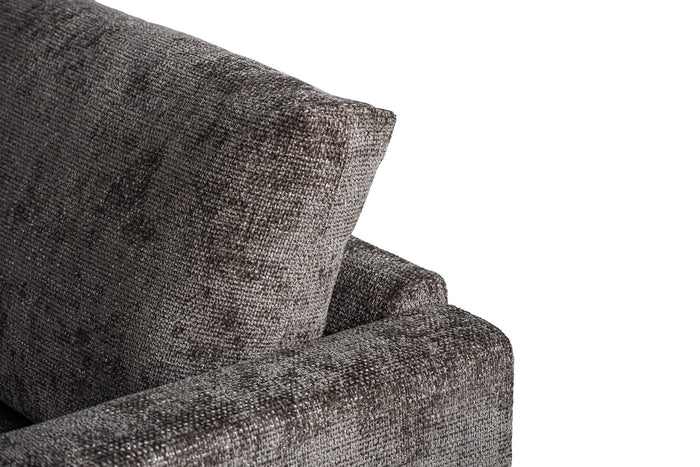 Dimehouse 3-zits Hoekbank Nevada Stof Antraciet Links