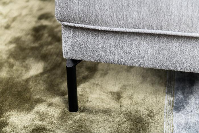 Dimehouse 3-zits Hoekbank Peppin Stof Lichtgrijs Rechts