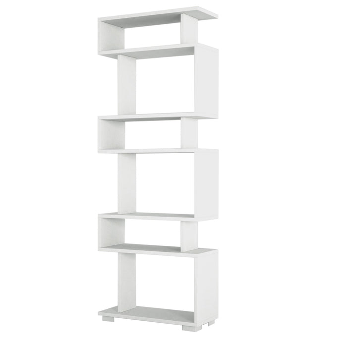 Dimehouse Boekenkast Blok Wit Melamine 60x165x19 5 Cm