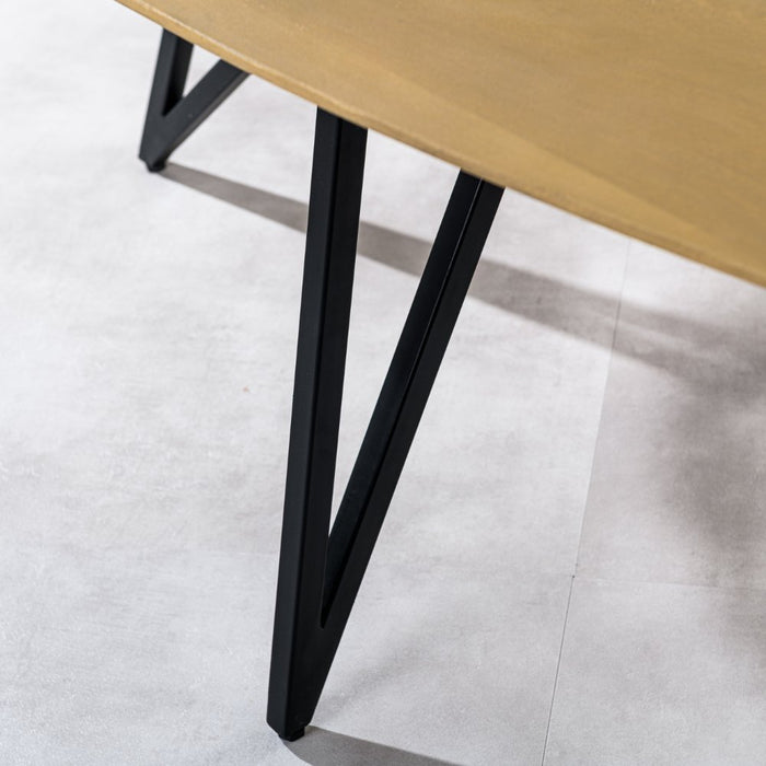 Dimehouse Deens Ovale Eettafel Miami Mangohout 240x110