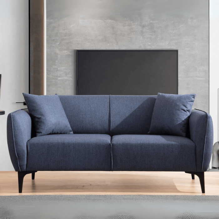 dimehouse 2-zits Bank Belissimo Blauw