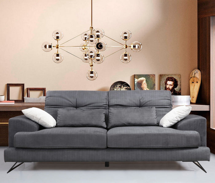 dimehouse 2-zits Bank Frido Antraciet