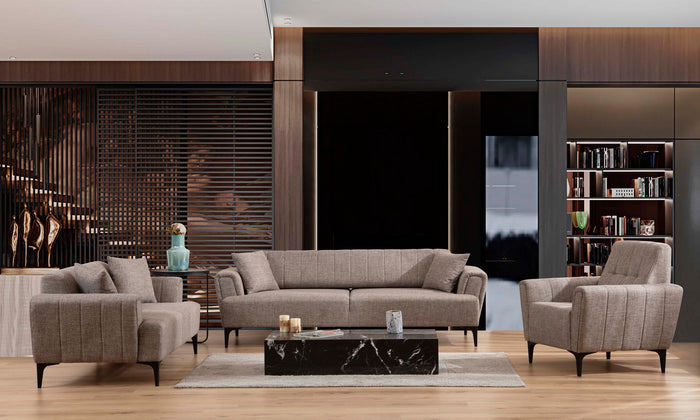 Dimehouse 2-zits Bank Hamlet Licht Bruin