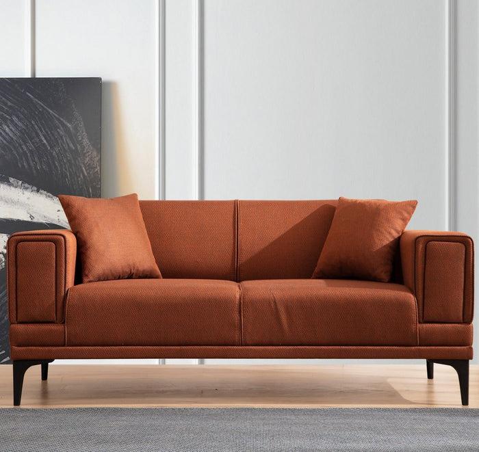 Dimehouse 2-zits Bank Horizon Tile Rood