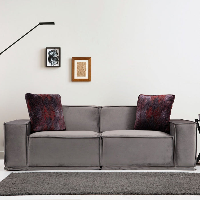 Dimehouse 2-zits Bank Lego Grijs