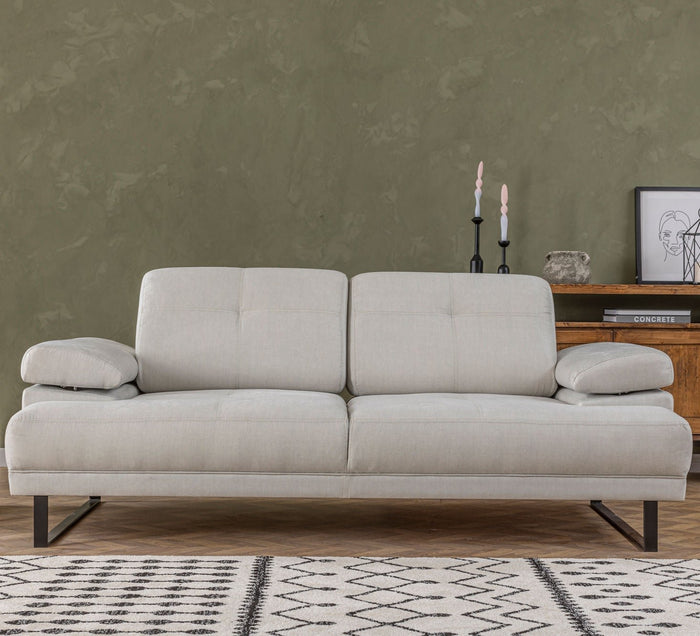 Dimehouse 2-zits Slaapbank Mustang Wit