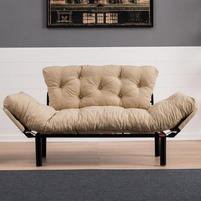 Dimehouse 2-zits Slaapbank Nitta Crème