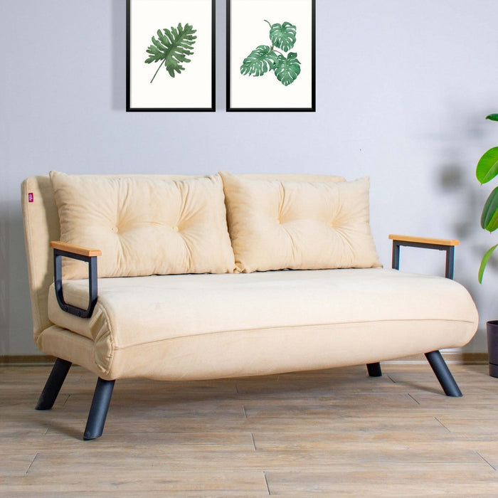 Dimehouse 2-zits Slaapbank Sando Crème