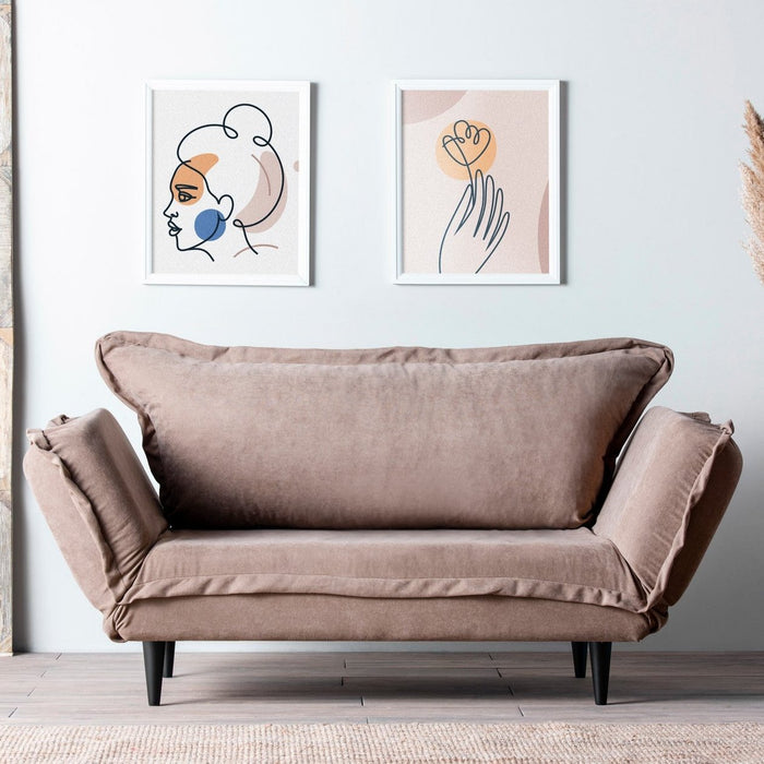 dimehouse 2-zits Slaapbank Vino Daybed Mink