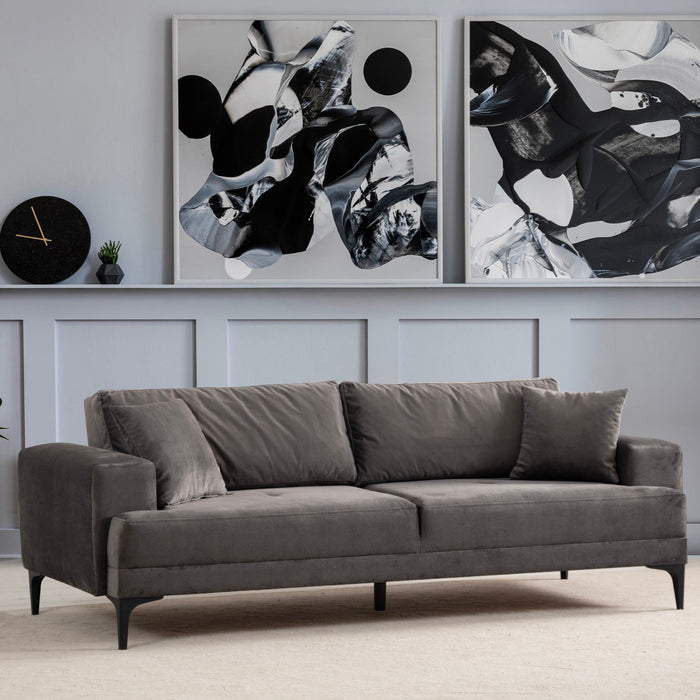 dimehouse 3-zits Bank Astana Antraciet