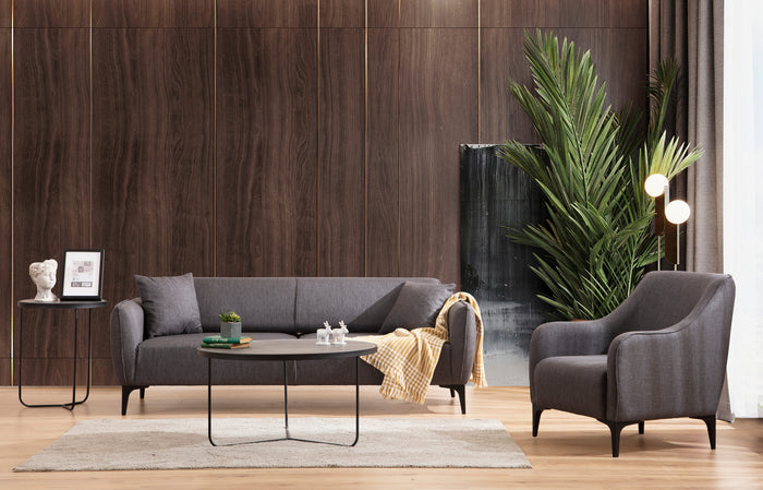 Dimehouse 3-zits Bank Belissimo Donker Grijs