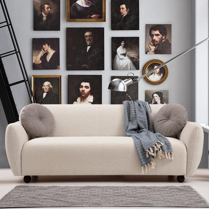 Dimehouse 3-zits Bank Eddy Crème