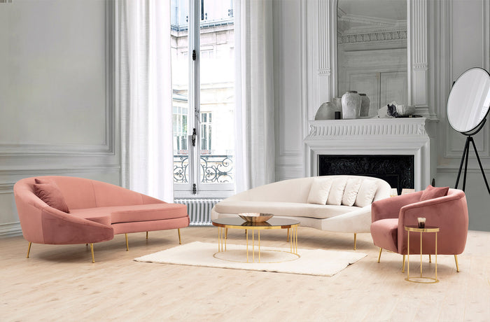 Dimehouse 3-zits Bank Eses Beige Rechts