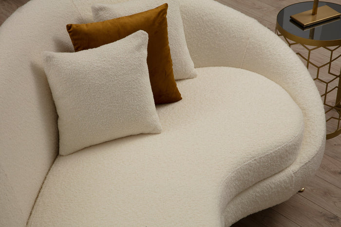 Dimehouse 3-zits Bank Eses Crème Links