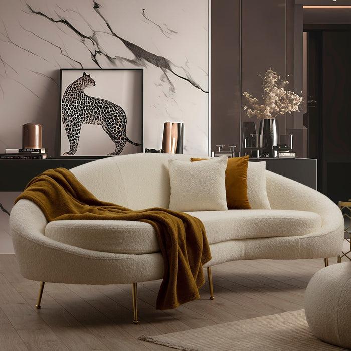 Dimehouse 3-zits Bank Eses Crème Links