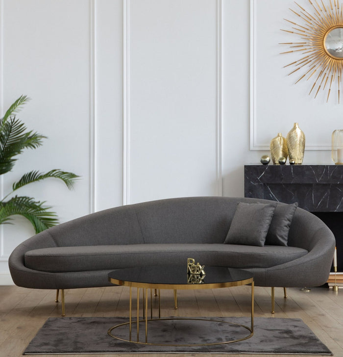 dimehouse 3-zits Bank Eses Donker Grijs Rechts