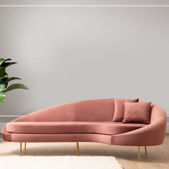 dimehouse 3-zits Bank Eses Pink Rechts