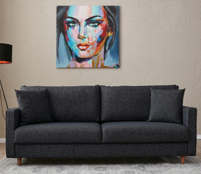 dimehouse 3-zits Bank Eva Antraciet