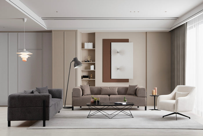 Dimehouse 3-zits Bank Gio Antraciet