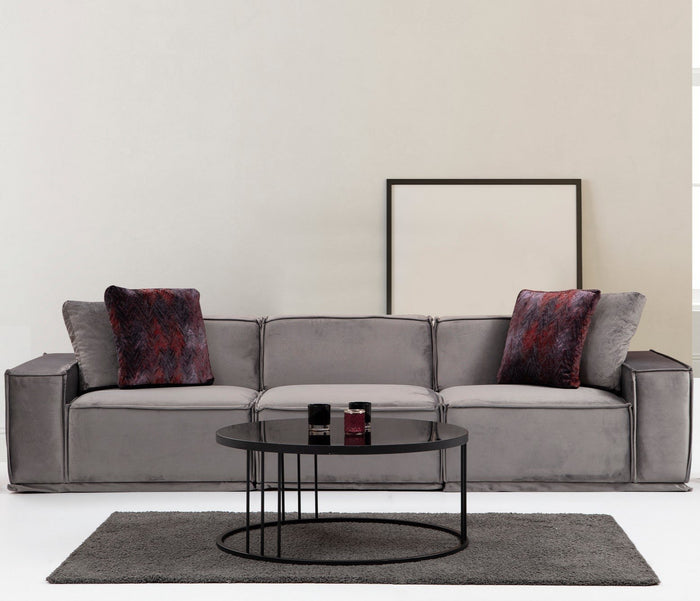 Dimehouse 3-zits Bank Lego Grijs