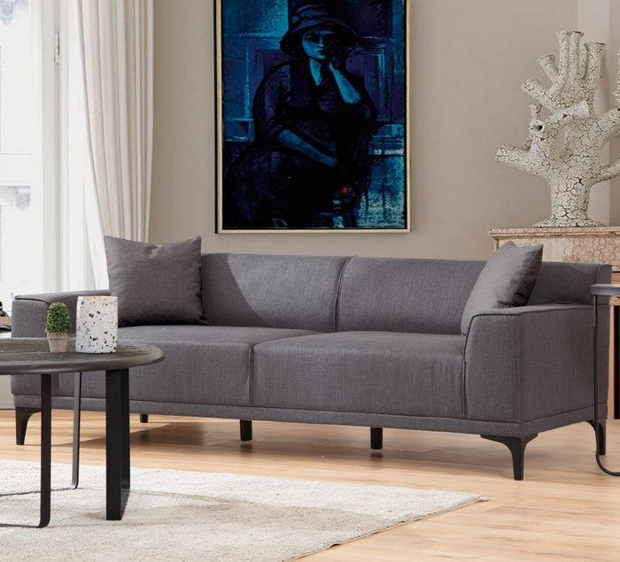 Dimehouse 3-zits Bank Petra Antraciet