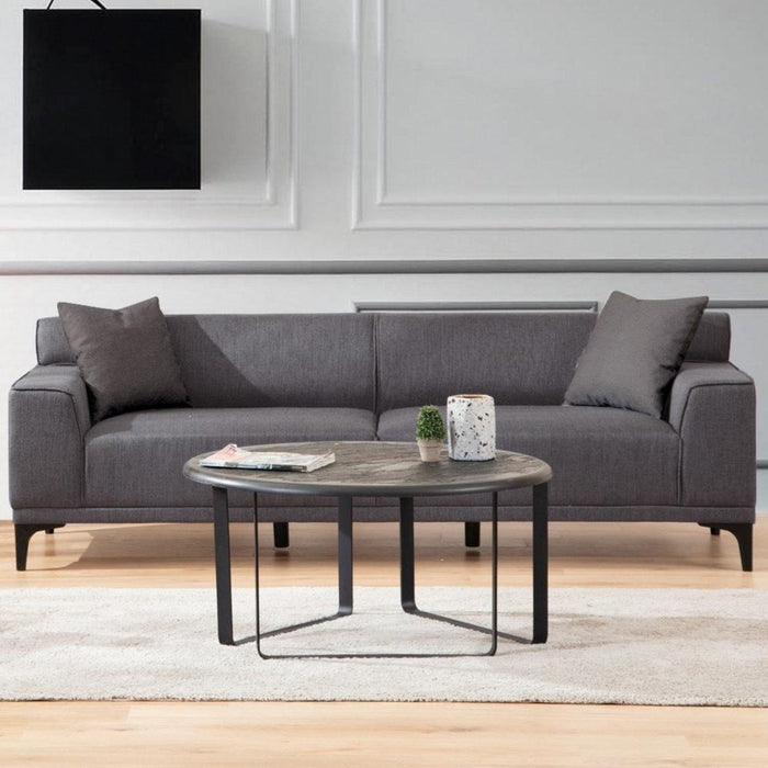 dimehouse 3-zits Bank Petra Antraciet