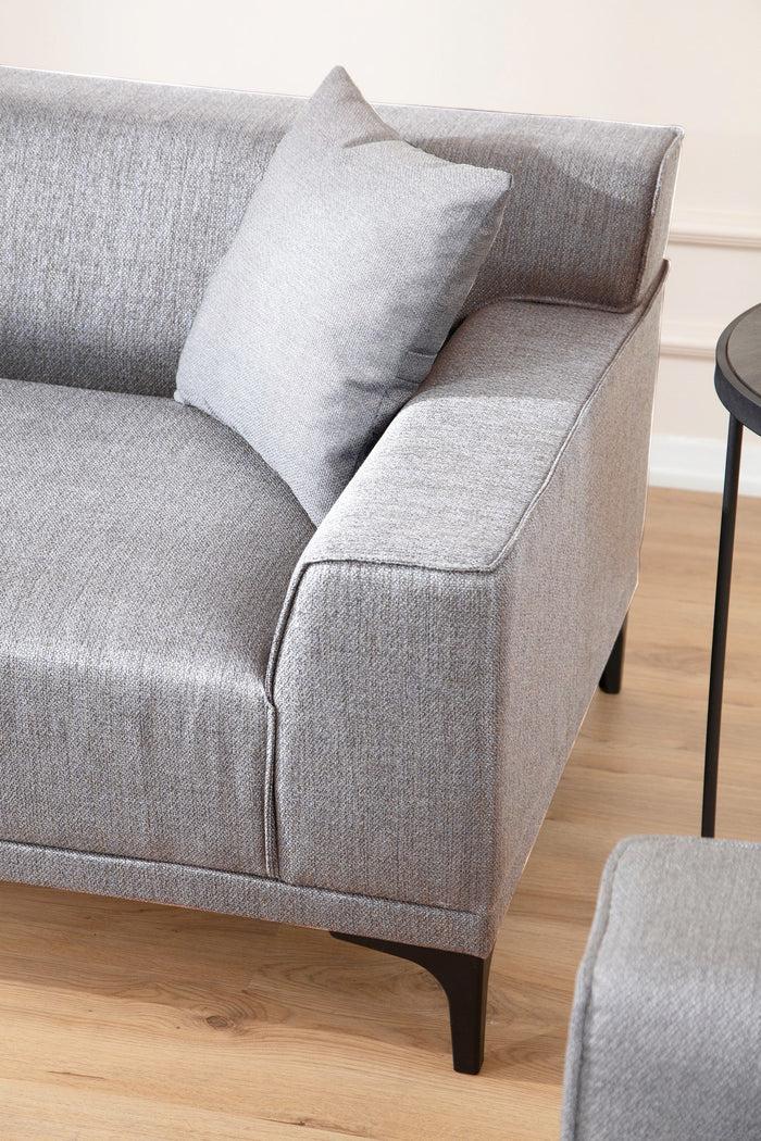 Dimehouse 3-zits Bank Petra Licht Grijs