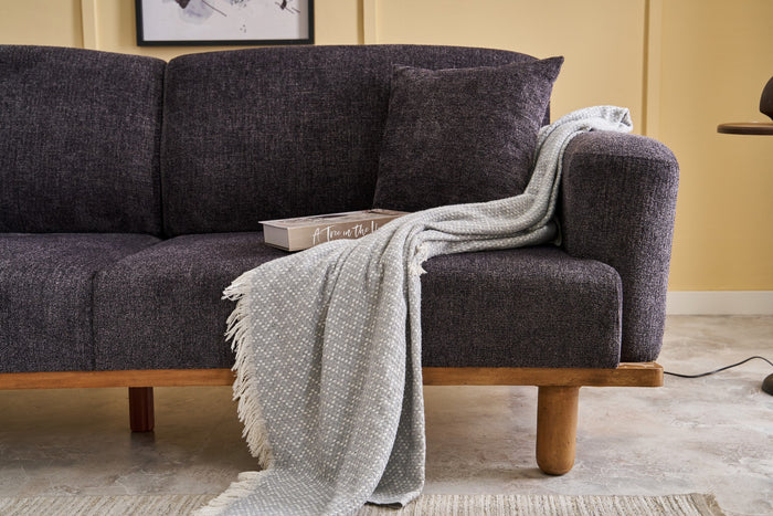 Dimehouse 3-zits Bank Rens Antraciet