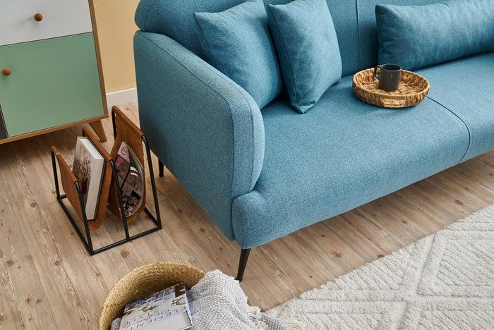 Dimehouse 3-zits Bank Revos Turquoise