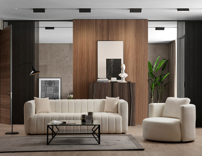 Dimehouse 3-zits Bank Royal Crème