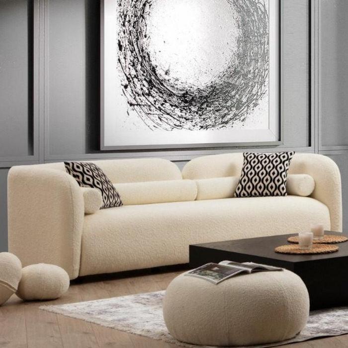 Dimehouse 3-zits Bank Victoria Crème