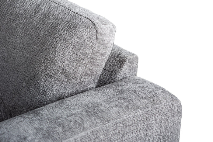 Dimehouse 3-zits Hoekbank Perla Stof Grijs Links