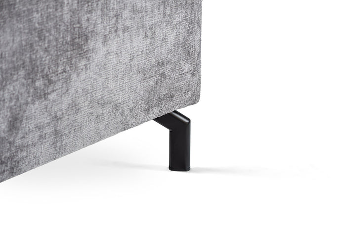 Dimehouse 3-zits Hoekbank Perla Stof Grijs Links